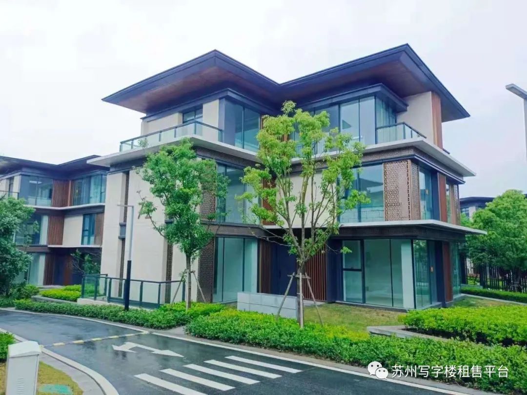 蘇州金融小鎮——稀缺純雙拼商業別墅(圖1)